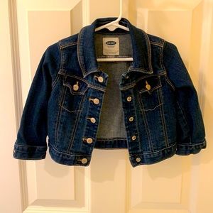 Toddler jean jacket